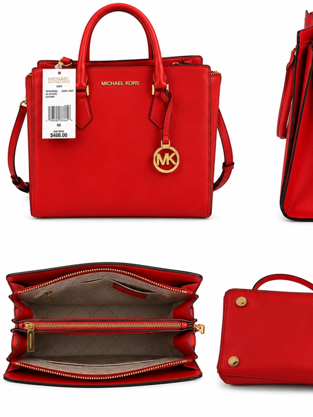Michael Kors Mercer Large Convertible Satchel